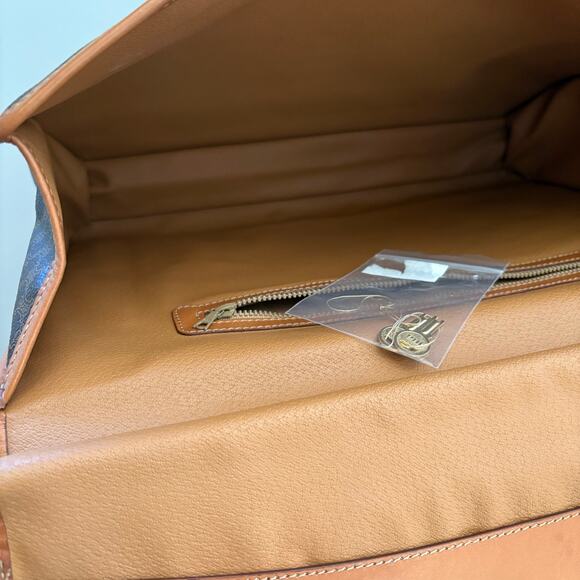 Celine Brown and Tan Travel Bag - Picture 10 of 13